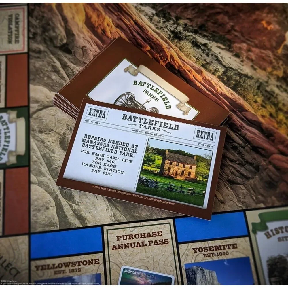 National Parks Monopoly 2020 Special Edition Collector Board Game NIB
